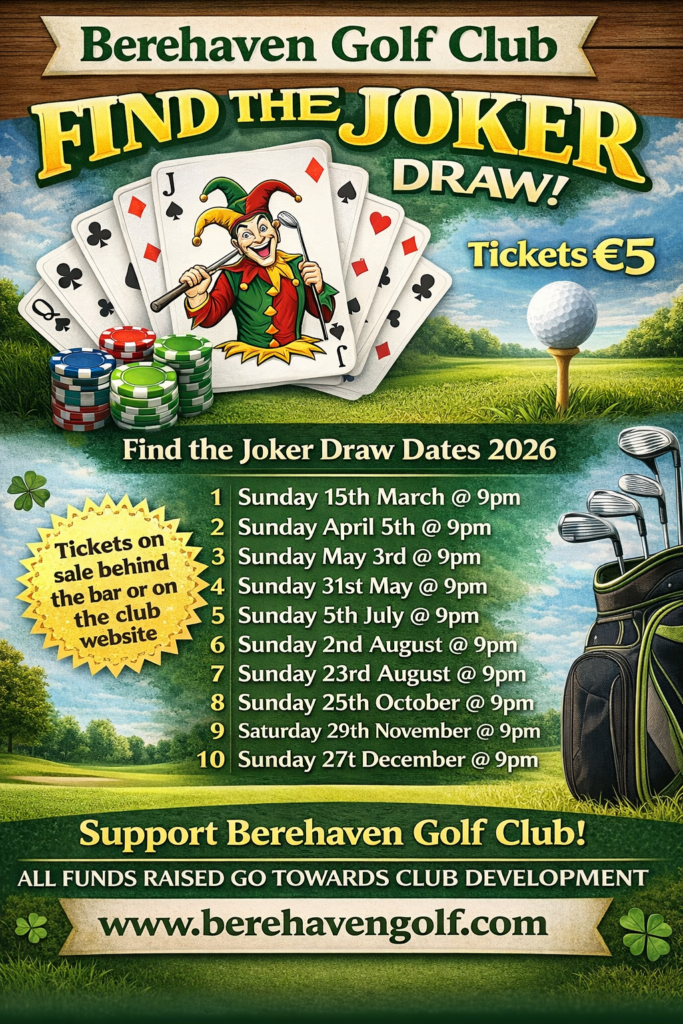 Berehaven Golf Club Joker 2026